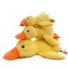 Yellow Duck Squeaky Dog Toy